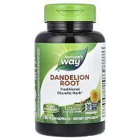 Dandelion Root 1575 мг (Корень Одуванчика) 100 веган капсул (Nature's Way)