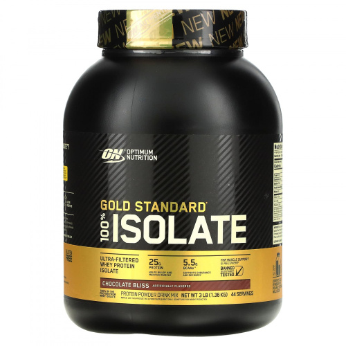 Gold Standard 100% Isolate 1320 г - 2.9lb (Optimum Nutrition)