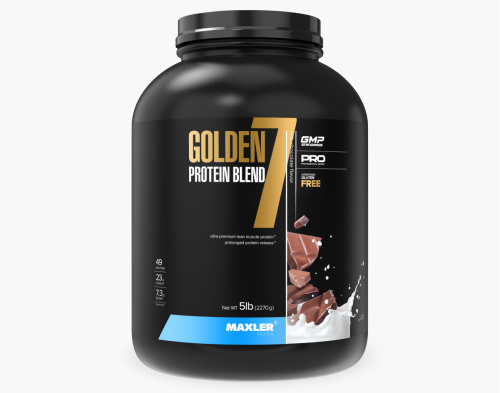 Golden 7 Protein Blend 5 LB 2270 г (Maxler)_