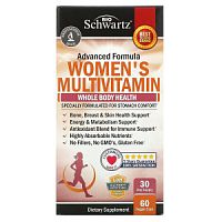 Advanced Formula Women's Multivitamin (мультивитамины для женщин) 60 капсул (BioSchwartz)