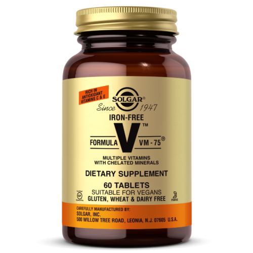 Formula VM-75 Iron Free 60 таблеток (Solgar)