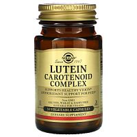 Lutein with Carotenoid Complex (Комплекс каротиноидов с лютеином) 30 капс (Solgar)