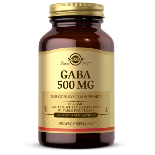 GABA 500 мг 100 вег капсул (Solgar) GABA 500 мг 100 вег капсул (Solgar)