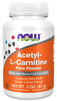 Acetyl L-Carnitine Pure Powder (Ацетил L-карнитин в порошке) 85 г (Now Foods)
