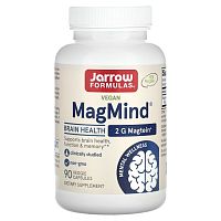 MagMind Magtein Magnesium L-Treonate (Магний L-Треонат) 90 вег капсул (Jarrow Formulas)