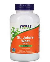 St. John's Wort 300 мг (Зверобой) 250 вег капсул (Now Foods)