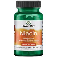 Niacin B3 100 mg (Ниацин Витамин Б-3) 250 таблеток (Swanson)