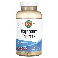 Magnesium Taurate+ (Таурат магния+) 400 мг 180 таблеток (KAL)