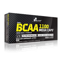 BCAA Mega-Caps 1100 мг 120 капсул (Olimp) Поврежденная упаковка