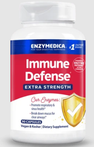 Immune Defense EXTRA STRENGTH (Протеолитические Ферменты) 90 капсул (Enzymedica)