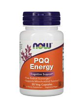 PQQ Energy 20 mg (Пирролохинолинхинон 20 мг) 30 вег капсул (Now Foods)