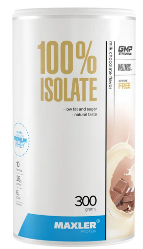 Сывороточный изолят 100% Isolate 300 гр (Maxler)_