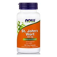 St. John's wort 300 мг (Зверобой) 100 вег капс (Now Foods)