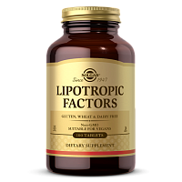 Lipotropic Factors (Липотропные Факторы) 100 таблеток (Solgar)