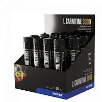 L-Carnitine Shots 3000 mg (Л-Карнитин 3000 мг) 14 ампул по 25 мл (Maxler) 