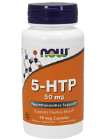 5-HTP 50 мг 90 вег капсул (Now Foods)