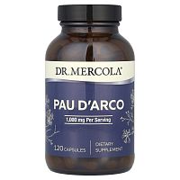 Pau D'Arco (Кора Муравьиного Дерева) 1000 мг 120 капсул (Dr. Mercola)