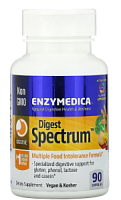 Digest Spectrum™ (формула для лечения пищевой непереносимости) 90 капсул (Enzymedica)