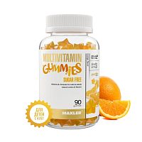 Multivitamin Gummies Sugar FREE (Мультивитамины) 90 мармеладок (Maxler)