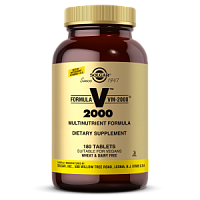 Formula VM-2000 (Multinutrient formula) 180 таблеток (Solgar)