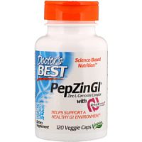 PepZin GI (Комплекс Цинк-L-карнозина) 120 вег капсул (Doctor`s Best) срок 01/2026