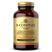 B-Complex "100" (Комплекс B-100) 100 вег капсул (Solgar)