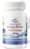 Ginkgo Biloba (Экстракт Гинкго Билоба) 120 мг 60 капсул (Norway Nature)