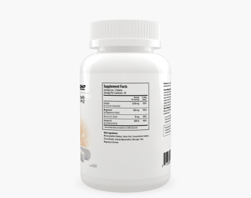 Calcium Magnesium Zinc + D3 90 таблеток (Maxler) фото 2