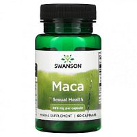 Maca 500 мг (Мака) 60 капсул (Swanson)