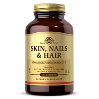 Skin, Nails & Hair Advanced MSM Formula 120 таблеток (Solgar)