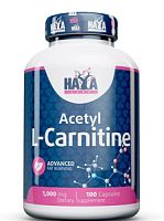 Acetyl L-Carnitine (Ацетил L-Карнитин) 1000 мг 100 капсул (Haya Labs)