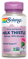 Milk Thistle 350 mg Extracts (Расторопша 350 мг) 30 вег капсул (Solaray)