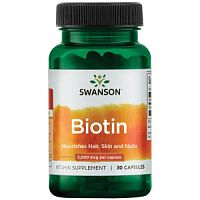 Biotin 5000 mcg (Биотин 5000 мкг) 30 капсул (Swanson)