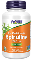 Spirulina 1000 mg (Спирулина 1000 мг) 120 табл (Now Food)