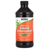 Liquid Chlorophyll (Жидкий Хлорофилл) без вкуса 473 мл (Now Foods)