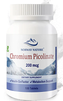 Chromium Picolinate 200 мкг 100 таблеток (Norway Nature)