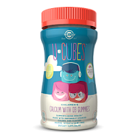 U-Cubes Calcium with D3 (Детский Кальций с Витамином Д3) 60 жевательных мармеладок (Solgar) Клубника
