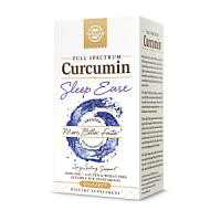 Full Spectrum Curcumin SLEEP EASE (КУРКУМИН, ГАМК, МЕЛАТОНИН) 60 капсул (SOLGAR)
