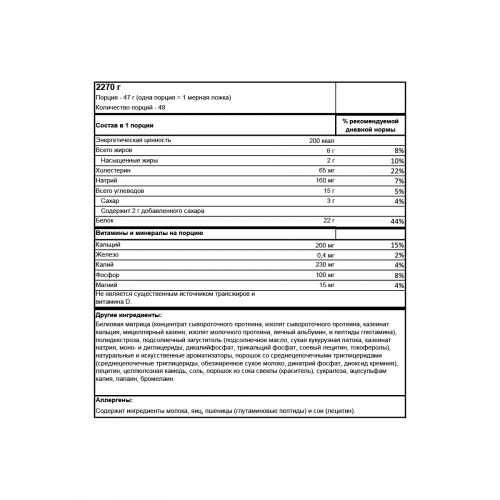 Syntha-6 2270 гр - 5lb (BSN) фото 2