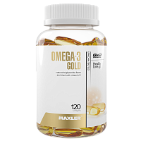 Omega-3 Gold DE 120 капсул (Maxler)