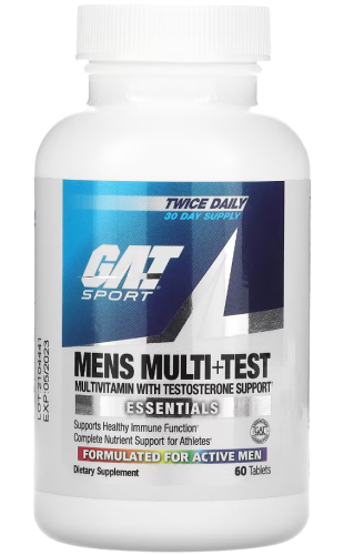 Mens Multi + Test 60 таблеток (GAT) фото 4