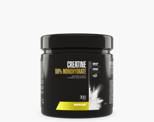 Creatine Monohydrate (Креатин Моногидрат) 300 г Банка (Maxler)_