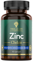 Zinc Chelate 25 мг 90 капсул (Tree of Life)