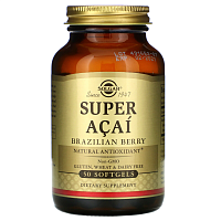 Super Acai (Экстракт Асаи) 50 капсул (Solgar) Срок 11.22