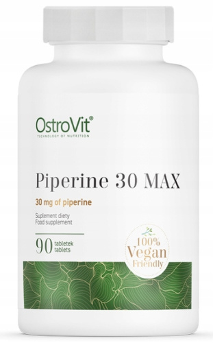 Piperine 30 MAX 90 таблеток (Ostrovit)