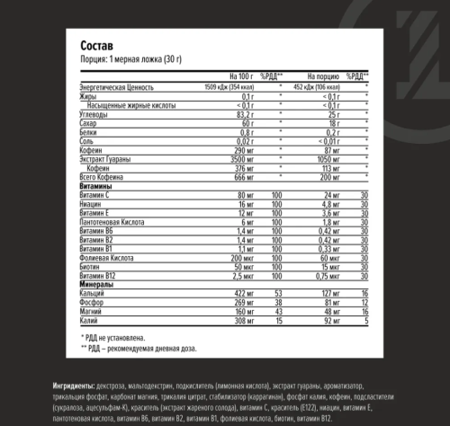 Black Kick 500 гр (Maxler) фото 2