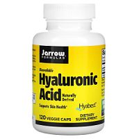 Hyaluronic Acid (Гиалуроновая кислота) 120 вег капсул (Jarrow Formulas)