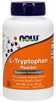 L-Tryptophan Powder (L-Триптофан) 57 г (Now Foods) срок 05/2025
