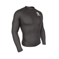 Regular Black Рашгард Мужской (Длинный Рукав) (ORSO)