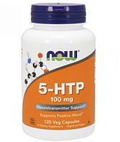 5-HTP 100 мг 120 вег капсул (Now Foods)